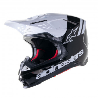 Motocross Alpinestars S-M8 Radium 2 Black White