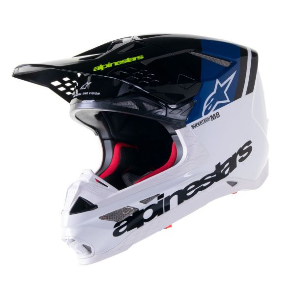 Motocross Alpinestars S-M8 Radium 2 Nightlife Ucla Blue White