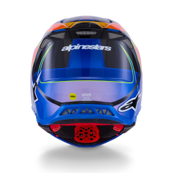 Alpinestars Supertech S-M10 Era Blue Red Yellow Fluo Glossy