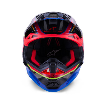 Alpinestars Supertech S-M10 Era Blue Red Yellow Fluo Glossy