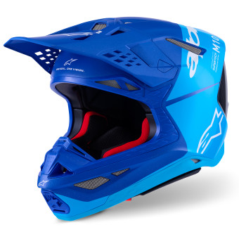 Motocross Alpinestars Supertech S-M10 Flood Met Blue Med Blue Blk Crb M&G