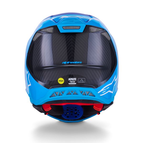Alpinestars Supertech S-M10 Flood Met Blue Med Blue Blk Crb M&G