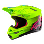 Casque Motocross Alpinestars Supertech S-M10 Unite Yellow Fluo Black Diva Pink