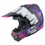 Casque Motocross Arai MX-V Evo Battle Purple