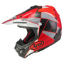 Casque Motocross Arai MX-V Evo Peak Red Grey Black