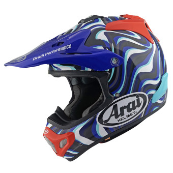 Casque Motocross Arai MX-V Evo Stream Blue