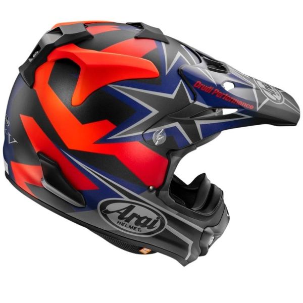 Arai MX-V Stars & Stripes Orange
