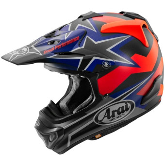 Motocross Arai MX-V Stars & Stripes Orange