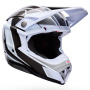 Casque Motocross Bell Moto-10 Spherical Grid White Black Grey