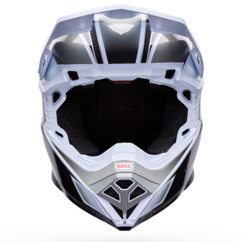 Bell Moto-10 Spherical Grid White Black Grey