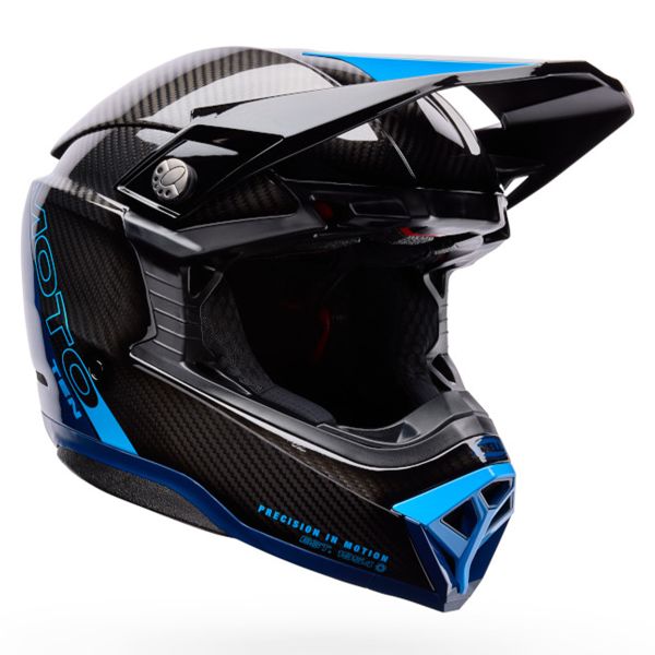 Motocross Bell Moto-10 Spherical Strike Blue
