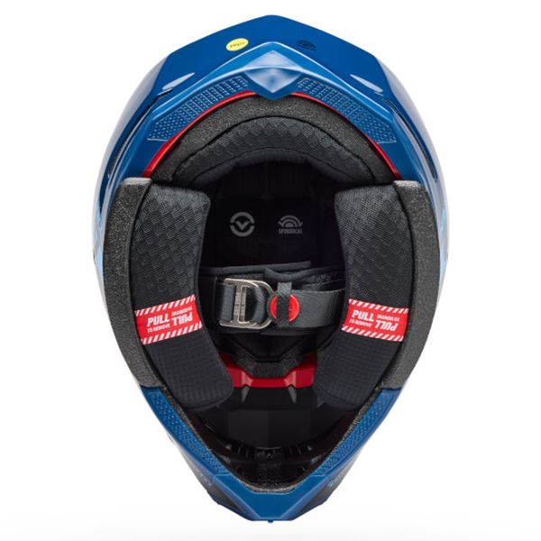 Bell Moto-10 Spherical Strike Blue