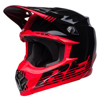 Motocross Bell Moto-9 Mips Louver Black Red