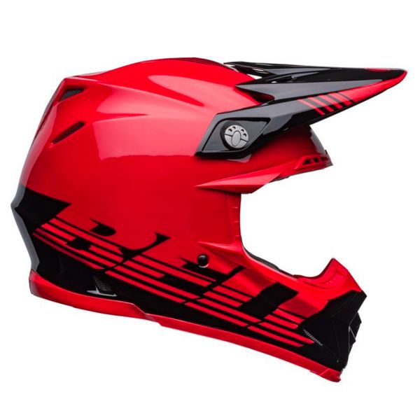 Bell Moto-9 Mips Louver Black Red