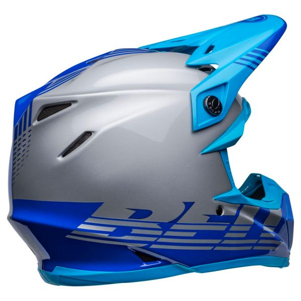 Bell Moto-9 Mips Louver Grey Blue