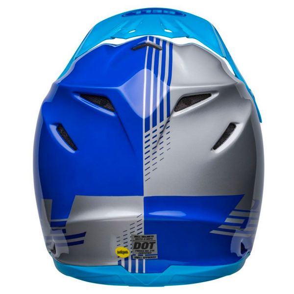 Bell Moto-9 Mips Louver Grey Blue