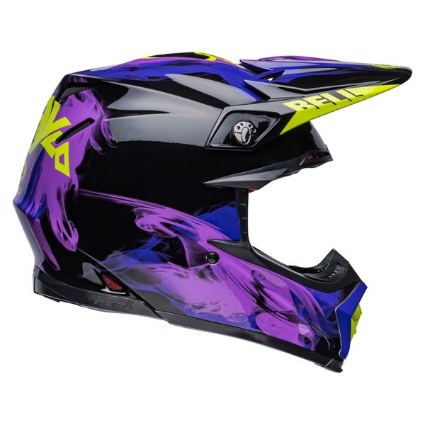 Bell Moto-9S Flex Slayco Black Purple