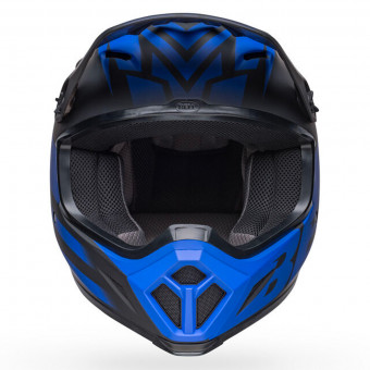 Bell MX-9 Mips Disrupt Matt Black Blue