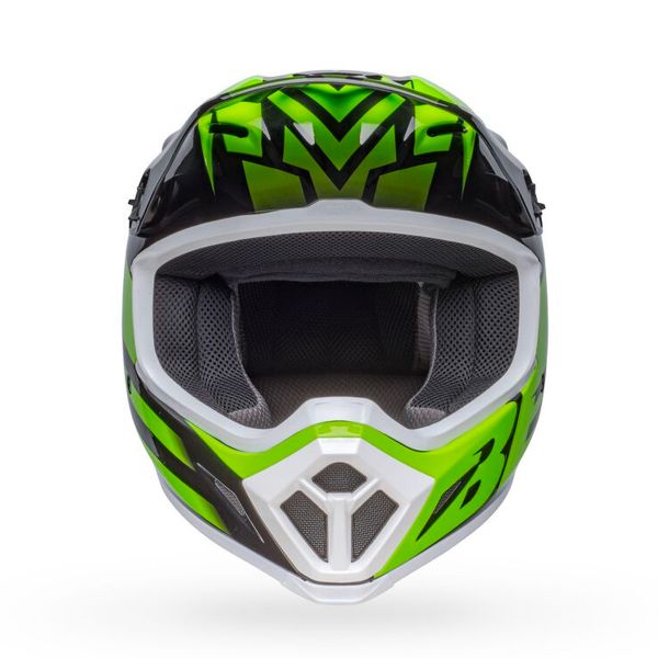 Bell MX-9 Mips Disrupt Matt Black Green