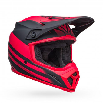 Motocross Bell MX-9 Mips Disrupt Matt Black Red