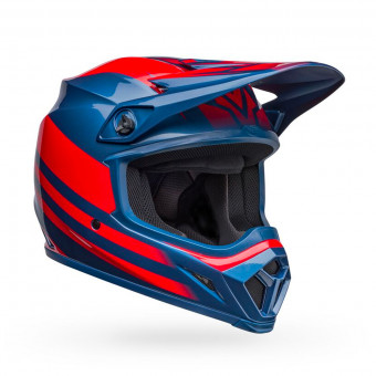Motocross Bell MX-9 Mips Disrupt True Blue Red