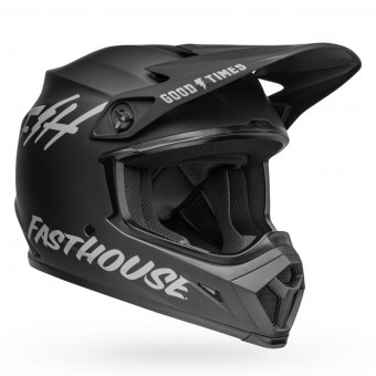 Motocross Bell MX-9 Mips Fasthouse Mat Black Grey