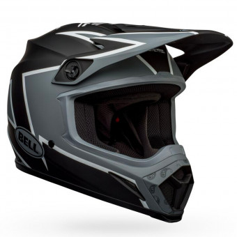 Motocross Bell MX-9 Mips Twitch Matt Black Grey