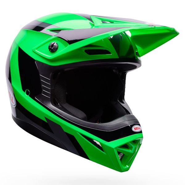 Motocross Bell Youth MX-10 Mips Dyno Green Grey