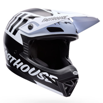 Casque Motocross Bell Youth MX-10 Mips Fasthouse Black White Casque Motocross Bell Youth MX-10 Mips Fasthouse Black White