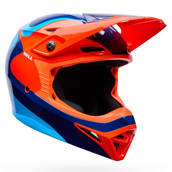 Motocross Bell Youth MX-10 Mips Wave Orange Blue