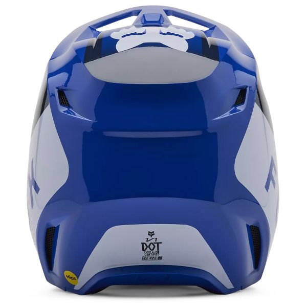 V1 Lean Bleu Casque Moto Fox Racing V1 Lean Blue - Taille L - Unisexe - Bleu - Protection Certifiée Casque Unisexe Fox