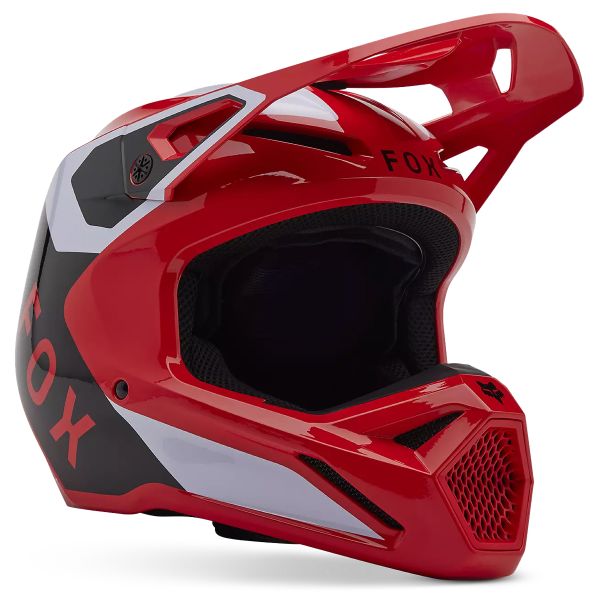 Motocross FOX V1 Lean Fluo Red Motocross FOX V1 Lean Fluo Red