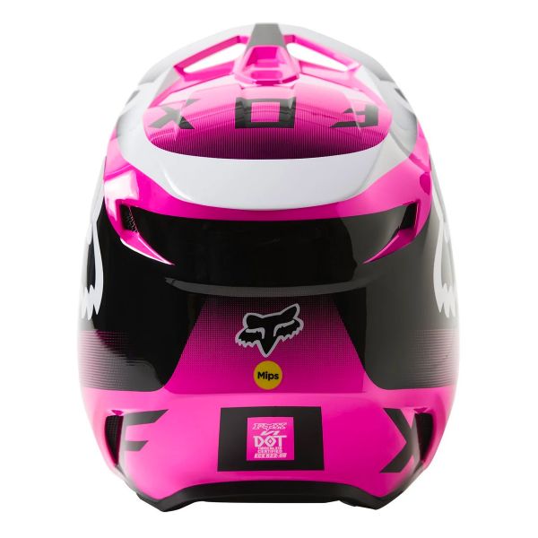 Casco Cross Fox Racing Casco Motocross Fox Rosa Helmet FOX V1 Leed