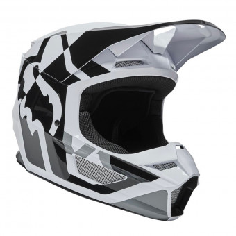 Motocross FOX V1 Lux Black White