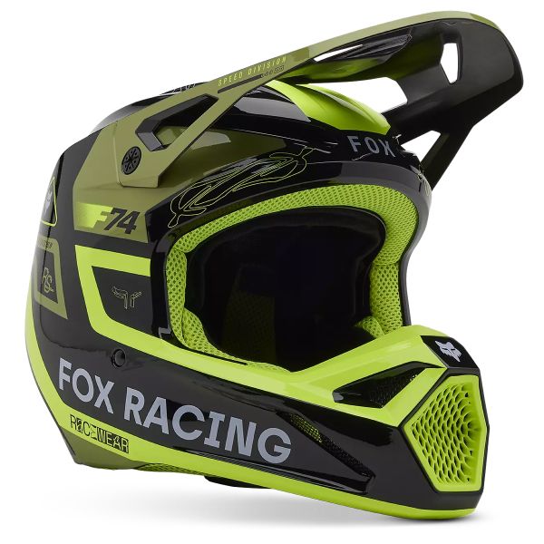 Motocross FOX V1 Race Spec Pale Green Motocross FOX V1 Race Spec Pale Green