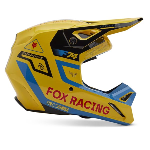 FOX V1 Race Spec Pale Yellow