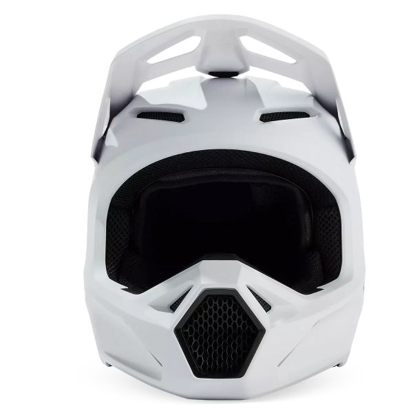 FOX V1 Solid Matt White