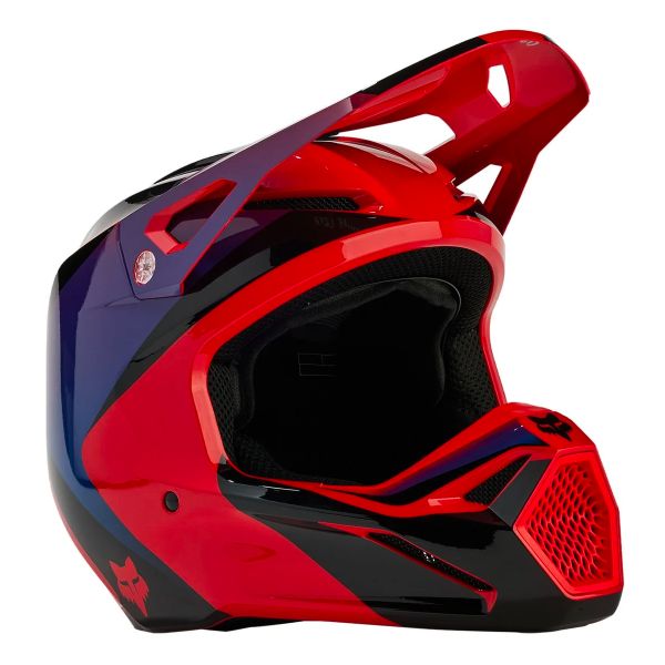 Motocross FOX V1 Streak Flo Red