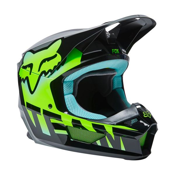 Motocross FOX V1 Trice Teal