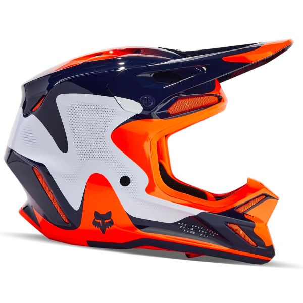 FOX V3 Revise Navy Orange