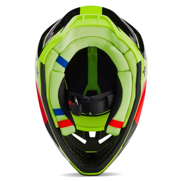 FOX V3 Revise Red Yellow