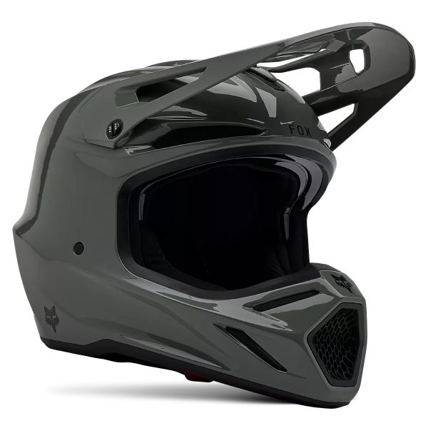 Motocross FOX V3 RS Carbon Solid Dark Stone