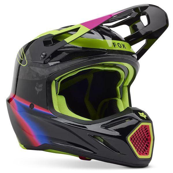 Motocross FOX V3 RS Energy Black Motocross FOX V3 RS Energy Black