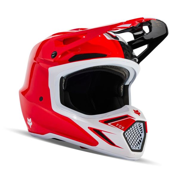 Motocross FOX V3 RS Optical Flo Red