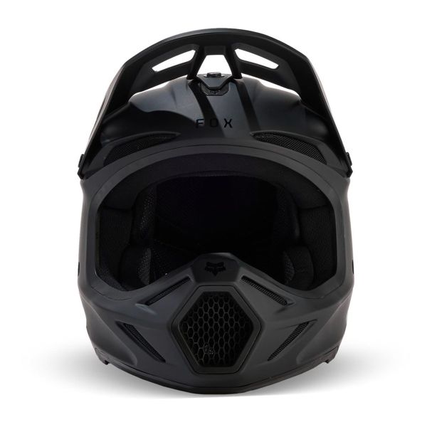 FOX V3 Solid Matte Black