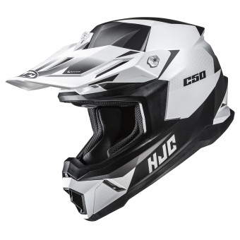 Casque Motocross HJC C50 Slide MC10SF Casque Motocross HJC C50 Slide MC10SF