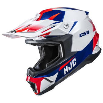 Casque Motocross HJC C50 Slide MC21 Casque Motocross HJC C50 Slide MC21