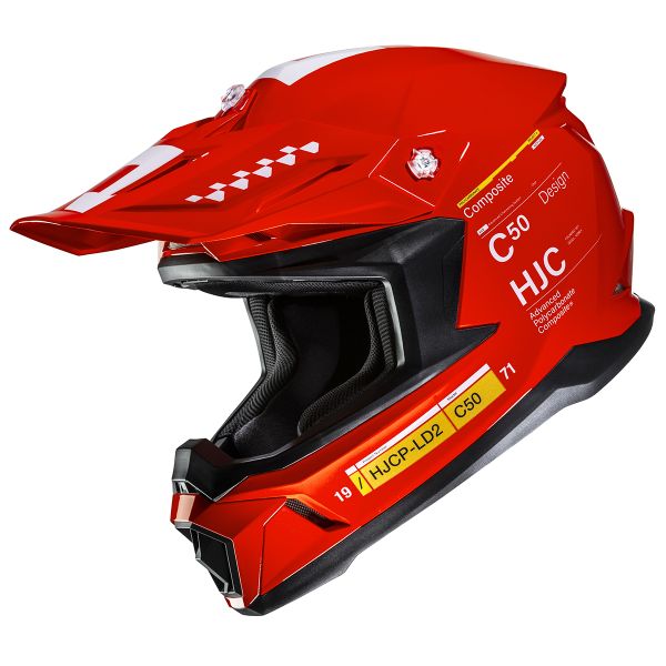 Motocross HJC C50 Tagg MC1
