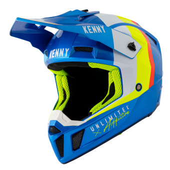 Casque Motocross Kenny Performance Graphic Candy Blue