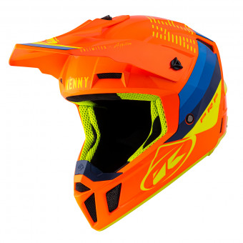 Casque Motocross Kenny Performance Graphic Neon Orange